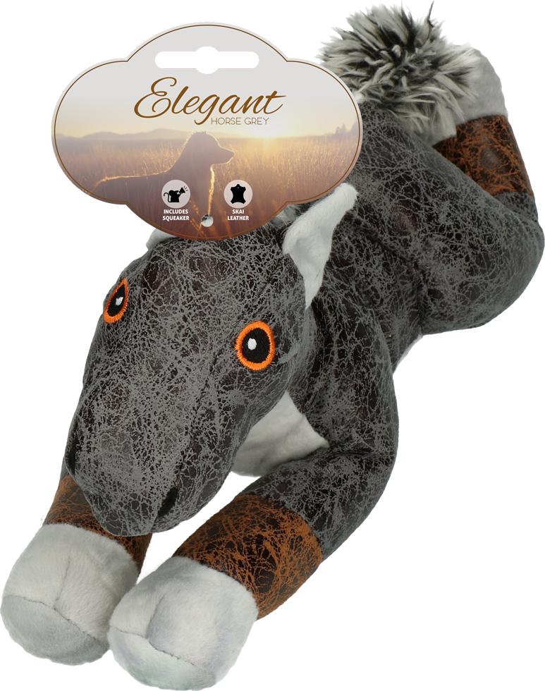 Hondenknuffel Elegant Horse bruin