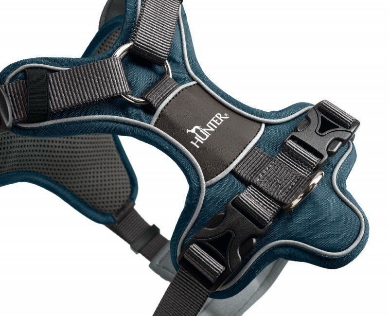 Hunter Dog Harness Divo Premium - Dark Blue/Gray