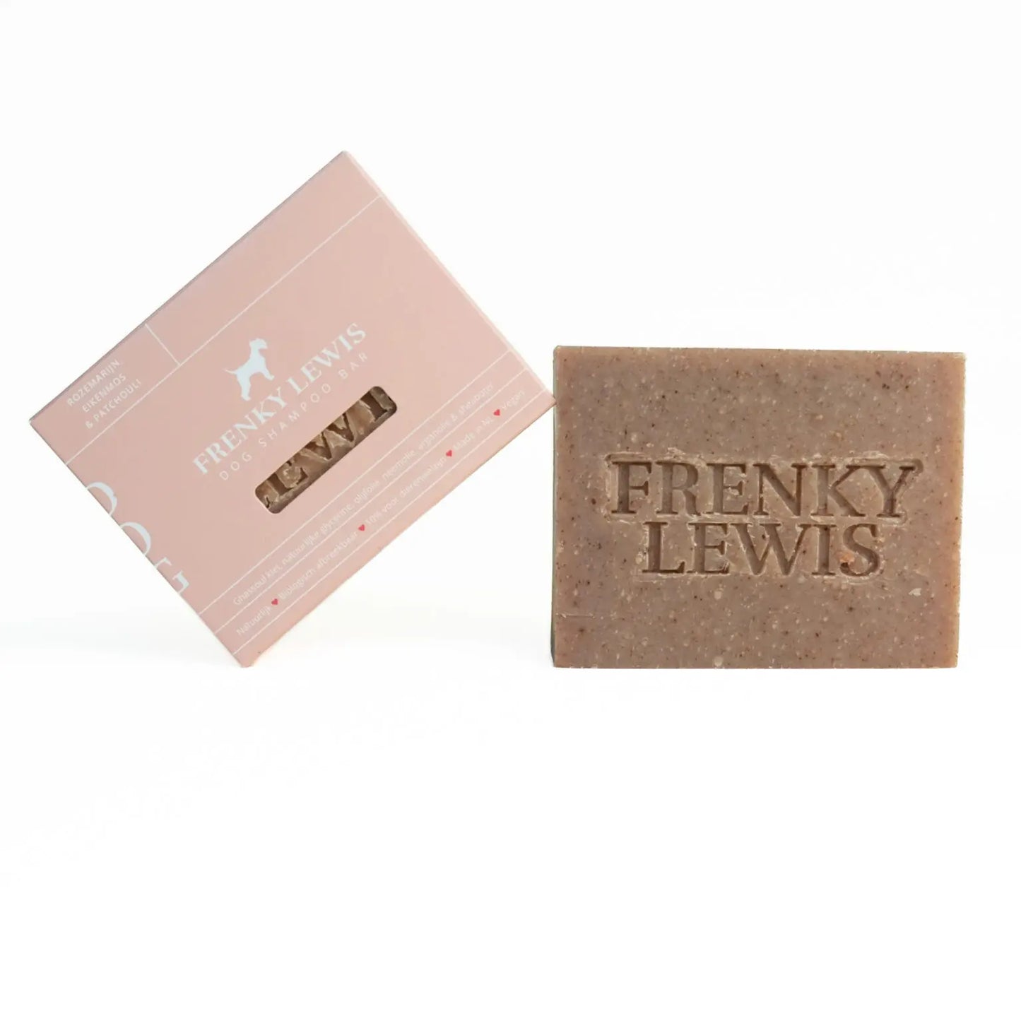 Franky Lewis natuurlijke Dog shampoo bar - rozemarijn, eikenmos en patchouly