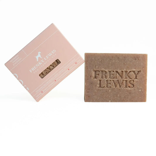 Franky Lewis natuurlijke Dog shampoo bar - rozemarijn, eikenmos en patchouly