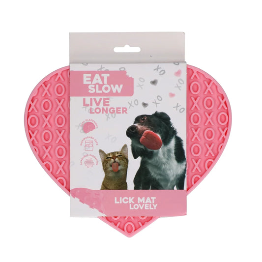 Eat Slow Live Longer Lick Matte Lovely Pink