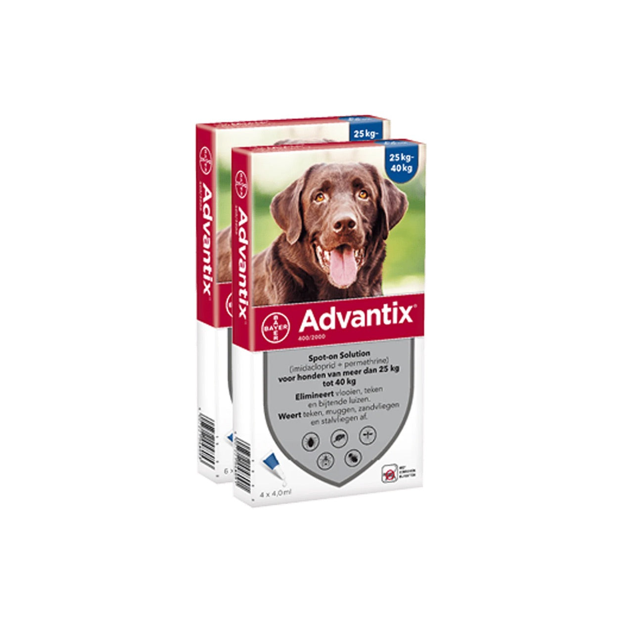 Advantix 400 Hund (25 - 40 kg) – 4 Pip