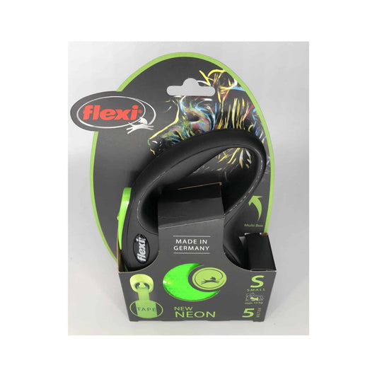 Flexi Dog Leash Neon Green