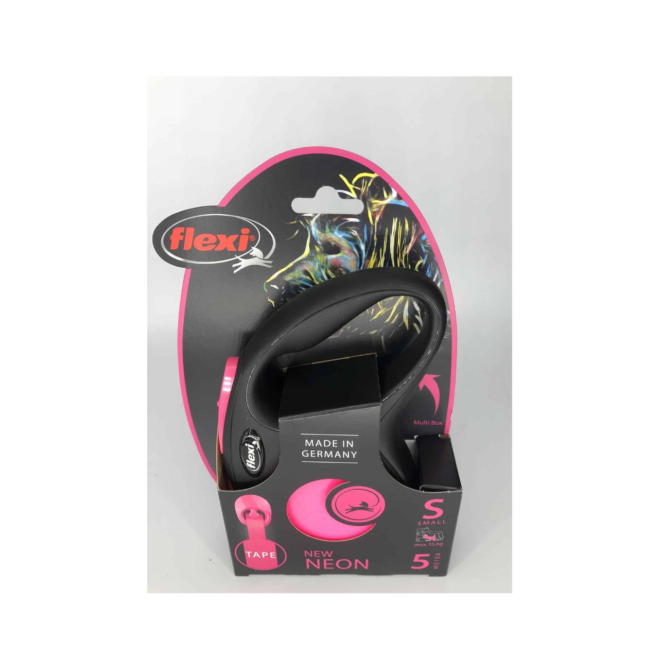 Flexi Dog Leash Neon Pink