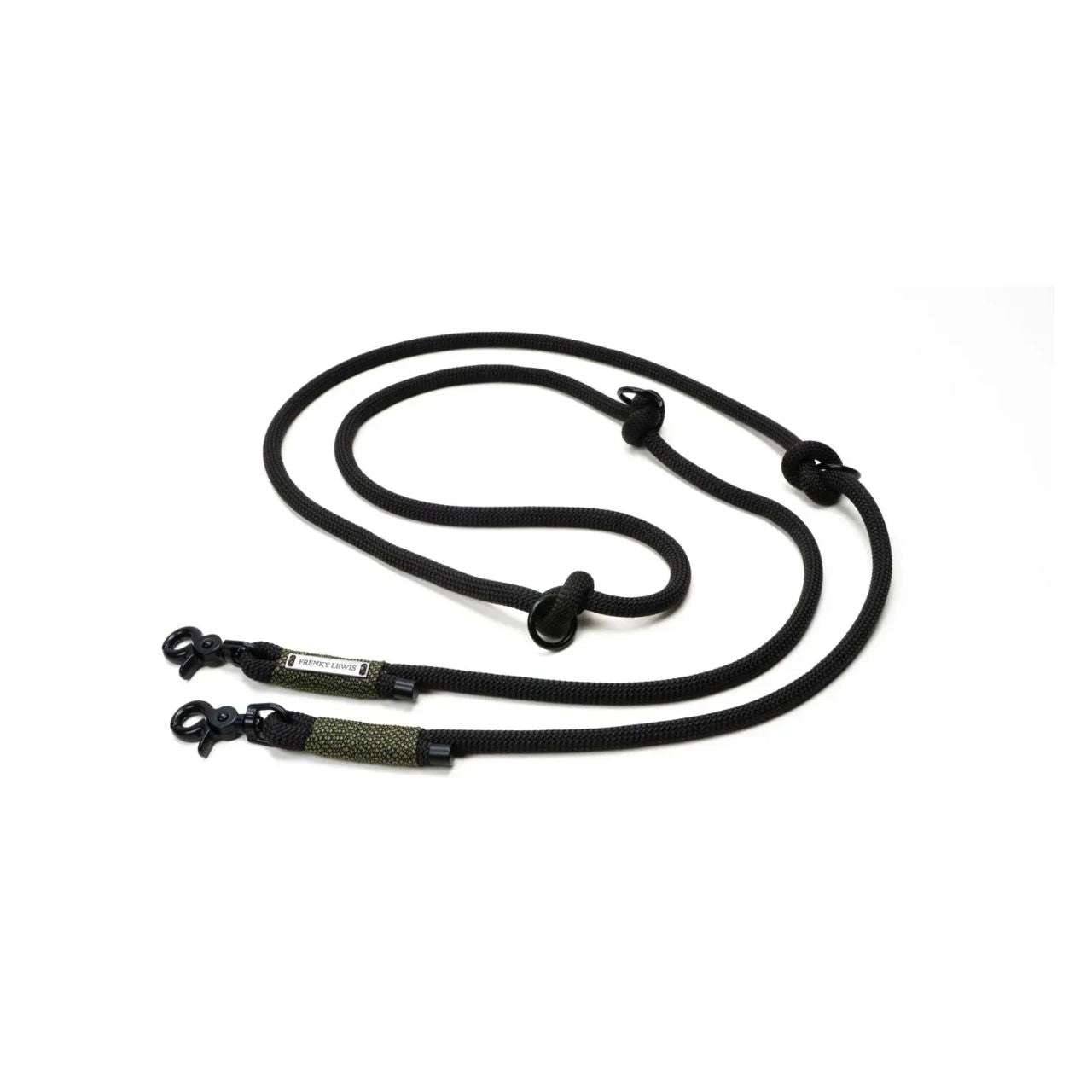 Franky Lewis Hands Free Dog Leash - Boba Black - 2.5m