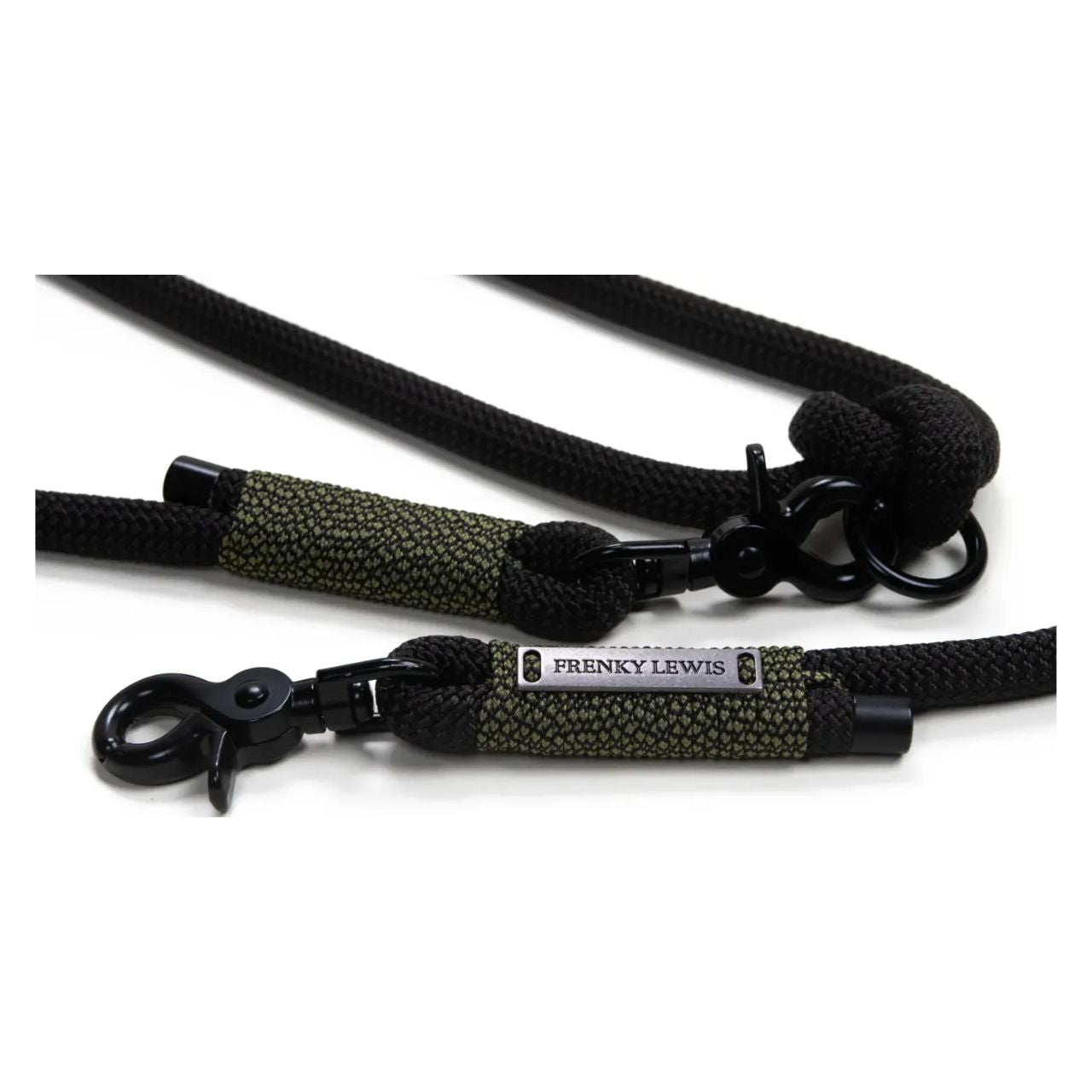 Franky Lewis Hands Free Dog Leash - Boba Black - 2.5m