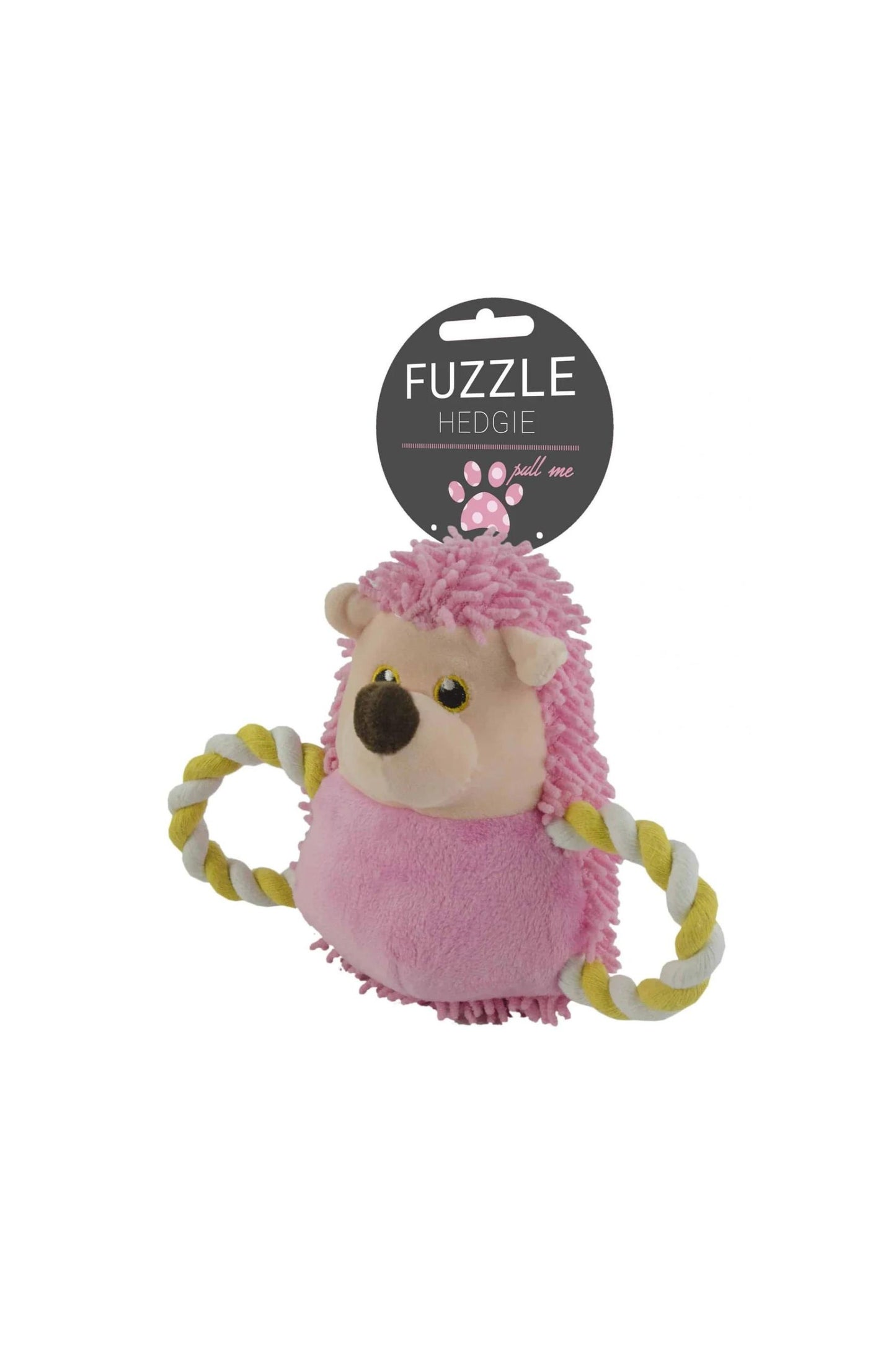 Fuzzle Hedgie Pull Me Pink - 100% reclyced materiaal